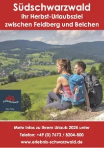 Südschwarzwald - Ihr Herbst-Urlaubsziel zwischen Feldberg und Belchen