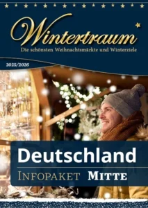 Weihnachtlicher Urlaub in Deutschland Mitte