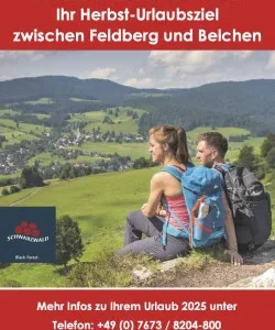 Südschwarzwald - Ihr Herbst-Urlaubsziel zwischen Feldberg und Belchen