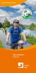 Naturregion Sieg - Übersichtskarte Radfahren